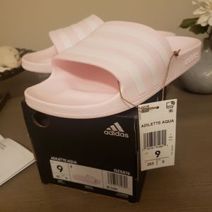 NWT Adilette Adidas Sandals Sz 9